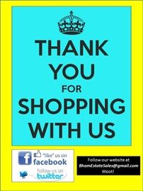 thank you for shopping