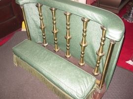 Vintage prayer kneeler.