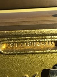 Pre Sale Item, Serial Number