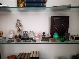 Books, Paper Weights, Antique Photo Album