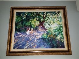 Original Oil Painting by Vaslett,