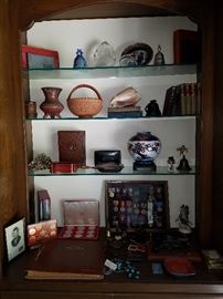 Military Medals including Civil War, WWI, WWII, Gar, etc...., Boy Scout Coin Set, Coins, Scrap Book, etc