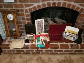 Menus, Stamps, WWII service items