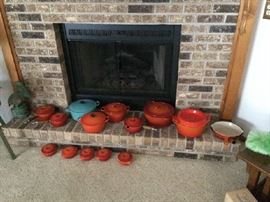 LeCruset mixed set