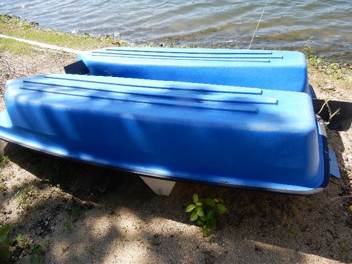 SUMMER FUN/  Fishing, Canoe, Paddle Boat, Row Boat, Minn Kota small Motor, Sail, and Rigging, we even have Vintage Aluminum Webbed chairs!