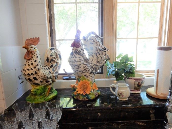 Adorable Chickens and Roosters.