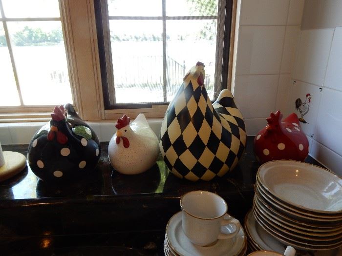 Adorable Chickens and Roosters.