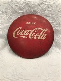 12" 50's /60's Coke Button 