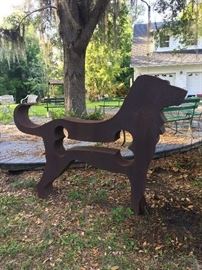 Signed Dale Evans sculpture