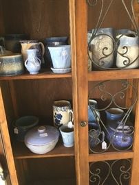 Salt glazed and stoneware pottery
