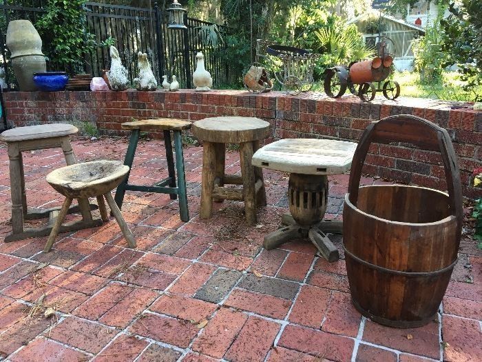 Selection of “primitive “ furniture
