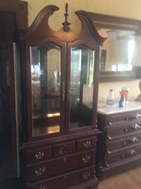 Pennsylvania House display cabinet
