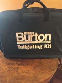 Brand new tailgate or beach lap gas stove and fry pan - NEW