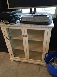 Marble top cabinet