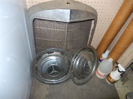 1963 Mercedes Grill and Hubcaps