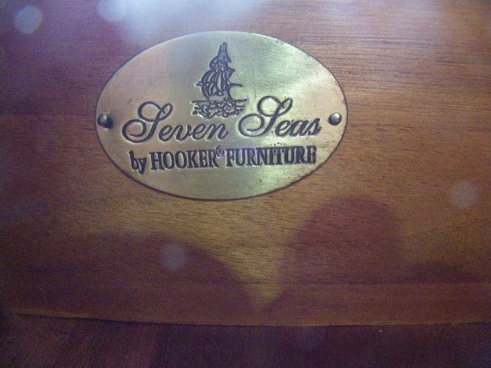 " Seven Seas " by Hooker furniture.