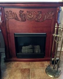 Faux fireplace 