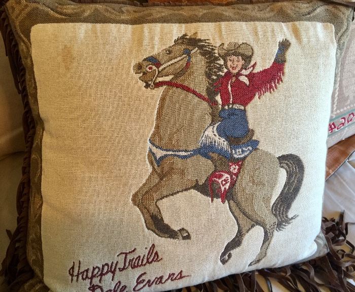 Roy Rogers pillow