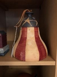 Americana Pottery Bell