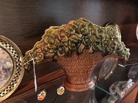 Royal Haeger Pottery Basket