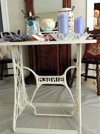 Singer Wrought Iron Sewing Machine Base