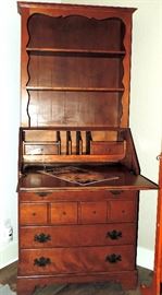 Mid Century Modern Ethan Allen Drop Leaf Secretary