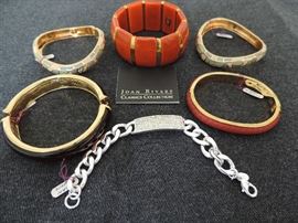 Costume Jewelry and Joan Rivers Bracelets