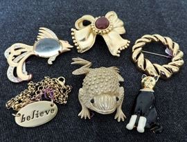 Costume Jewelry Pins