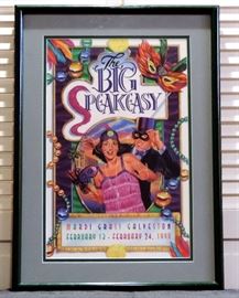Galveston Framed Mardi Gras Poster