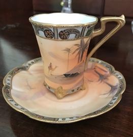 Nippon cup and saucer