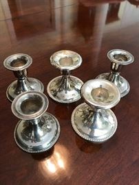 Sterling Silver candle sticks