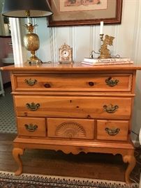 Pine chest Chippendale style