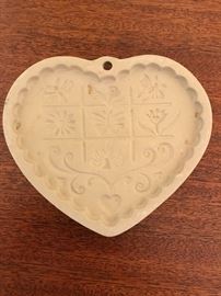 Heart cookie mold