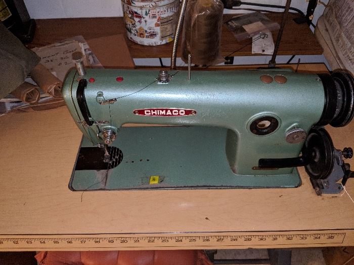 Chimaco commercial sewing machine 