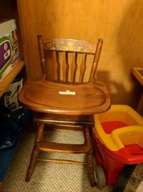 Bicentennial high chair 