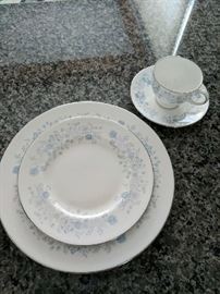 Wedgewood china service for 8