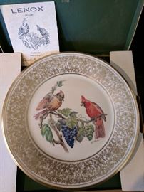 Entire set of Lenox plates...Other sets of plates available but pictures are unavailable at this time.