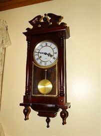 Numerous vintage clocks throughout home