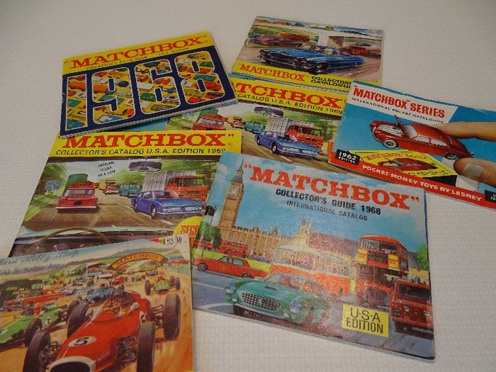 Vintage Matchbox catalogs