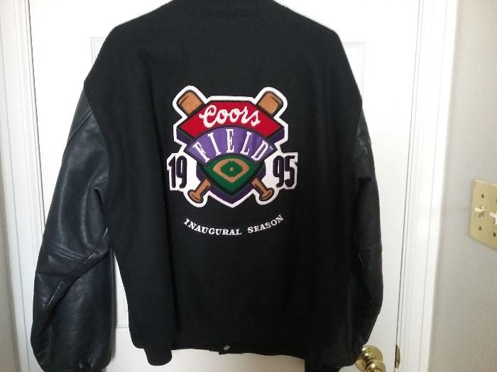 Coors Field 1995 Inaugural Season Jacket, XL