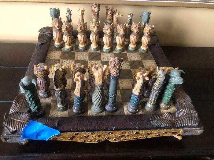 Animal Chess. Get your kids interested early make it fun!