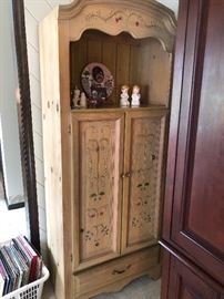 Knotty Pine matching Dresser/displays