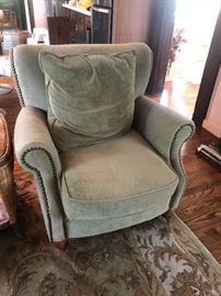 Studded Occasional arm chair