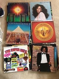 The police, Michael Jackson, Earth Wind and Fire