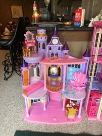 Disney princess house Barbie size