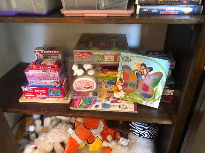 Toys, Puzzles, Games, Stuffed Animals, Disney stuffed plush dolls