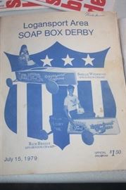 Loads of VINTAGE Logansport SOAP BOX DERBY Magazines