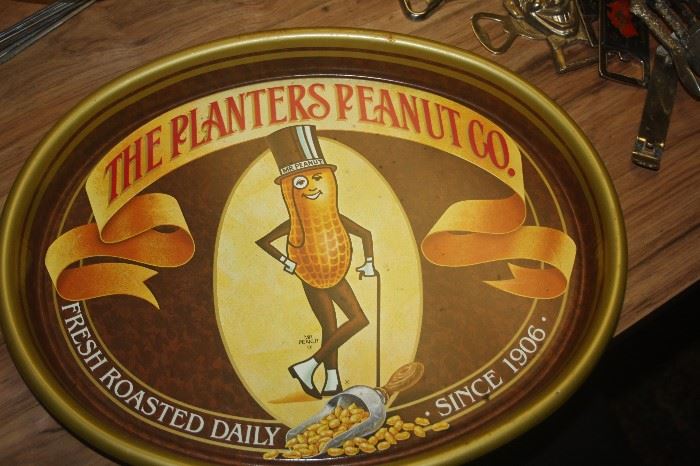 NEW Old Stock VINTAGE Planters Peanuts Tray
