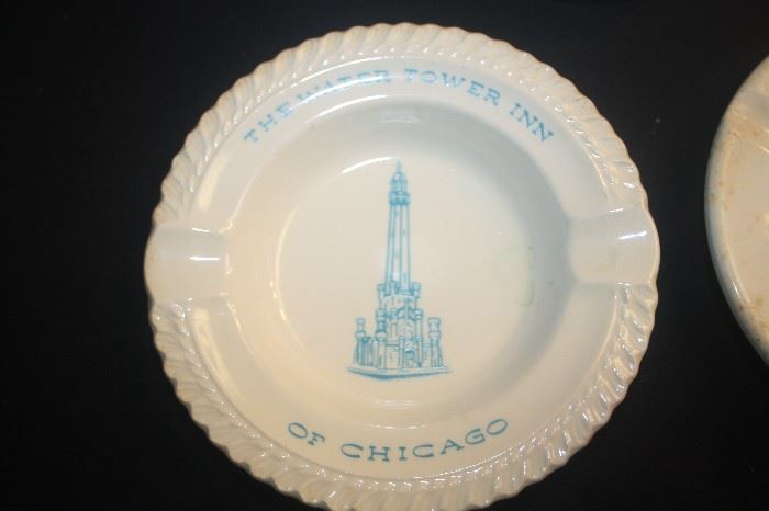 VINTAGE THE WATER TOWER INN ASHTRAY