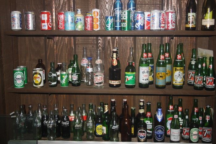 BOTTLE AND CAN COLLECTION